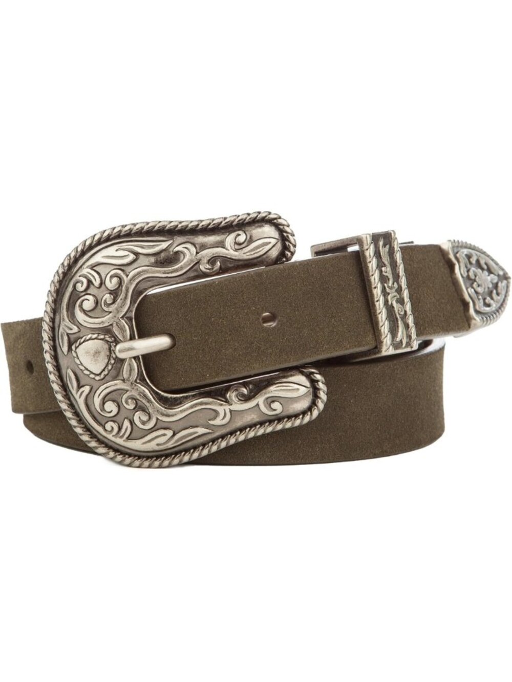 Stylish Women's Western Leather Belt | Vintage Fashion | Buffalo Leather